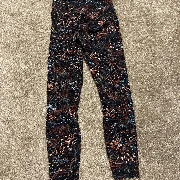 Lululemon align pant‎ 11 25” foliage overlay multi 4 - Image 9