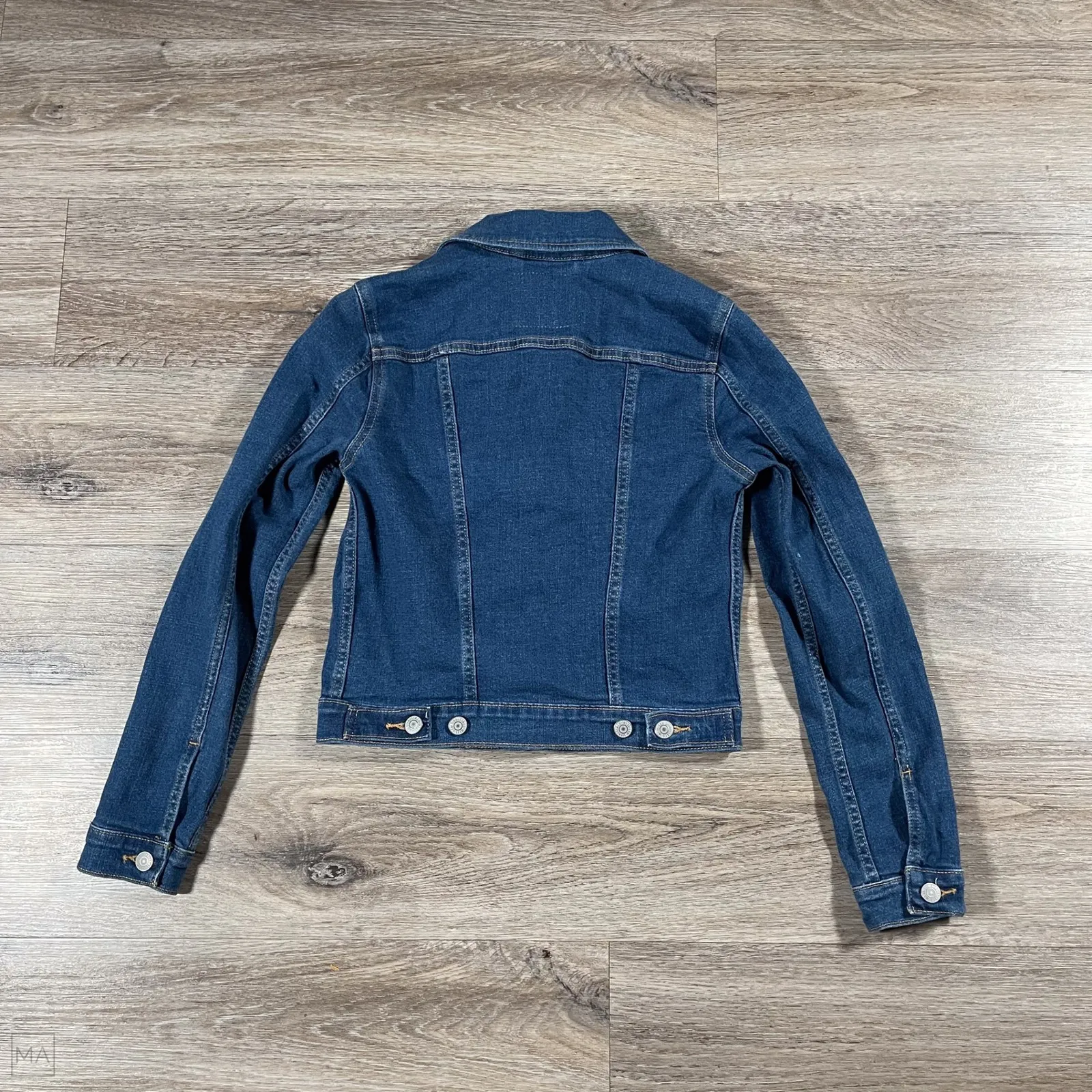 Levi's Women's Trucker Jacket Denim Jean Outerwear Casual XS Blue - Image 7