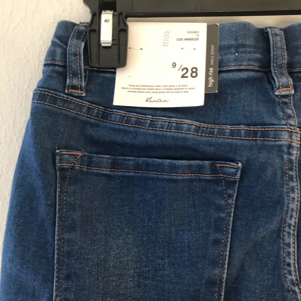 KanCan Jeans Hayden High Rise Ankle Skinny Dark Wash Sz 9/28 BNWT Style #KC7312M - Image 9