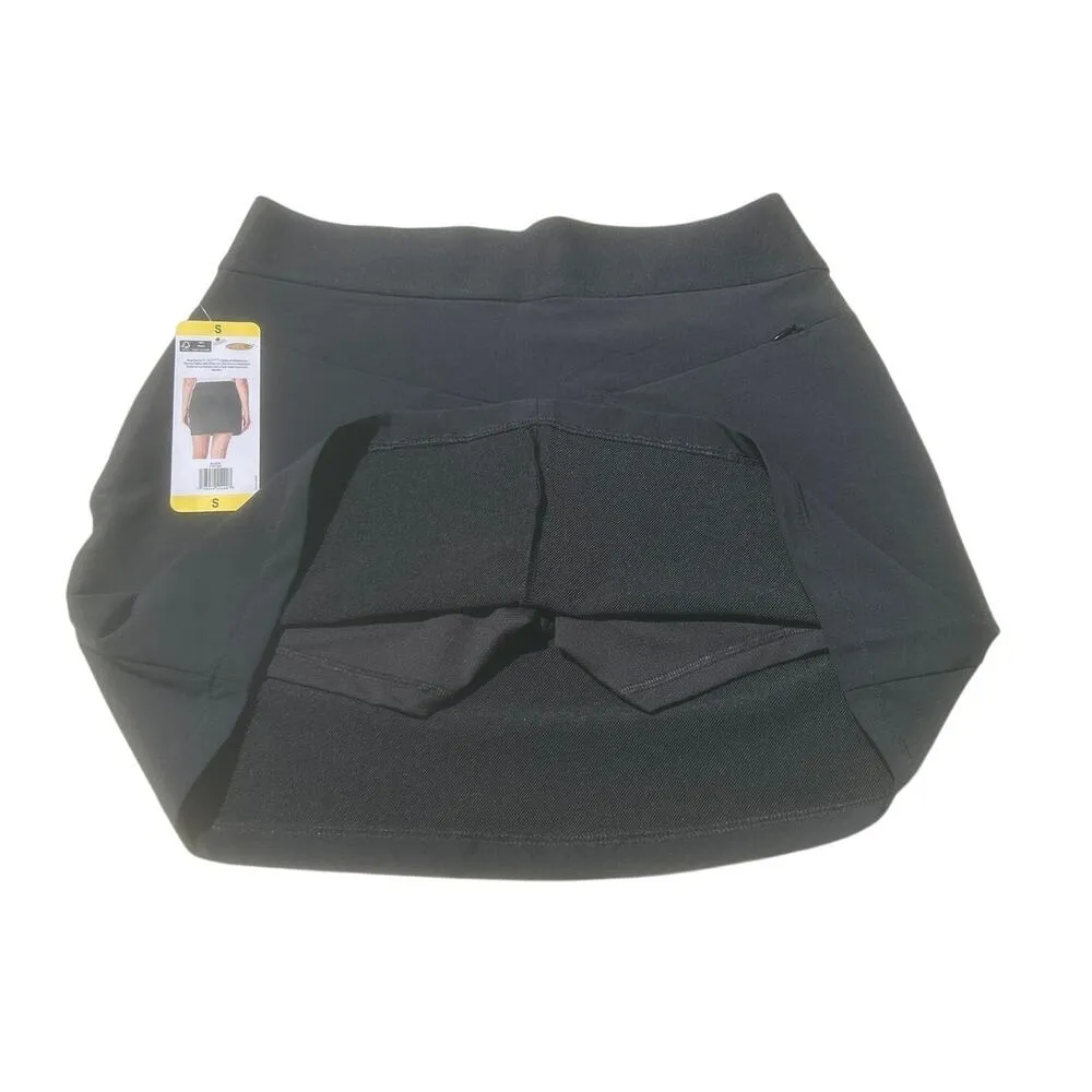 Greg Norman Womens Black Play Dry Performance Stretch Golf Skort Small - Image 4
