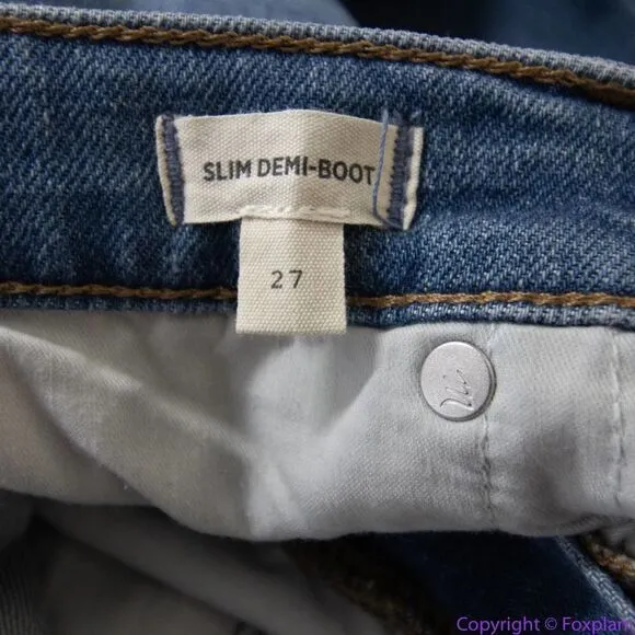 NEW Madewell Slim Demi-Boot Jeans in Enright‎ Wash, 27 - Image 13