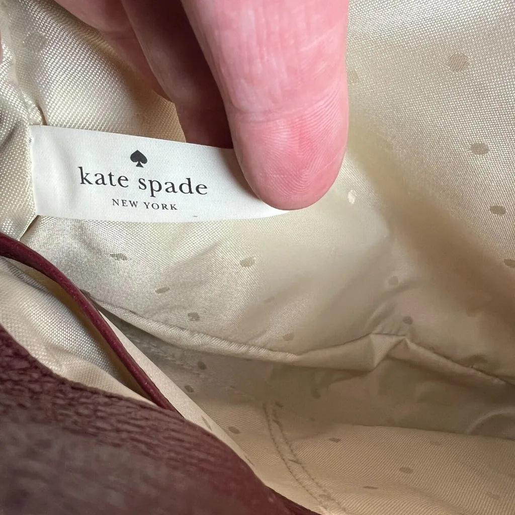 Kate Spade‎ New York Sedgwick Lane Large Phoebe Pebbled Leather Shoulder Bag - Image 12