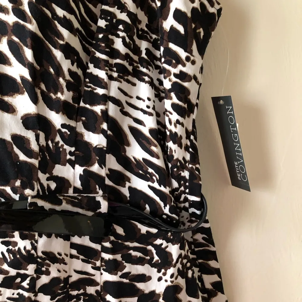 Womens COVINGTON Sleeveless Buttoned Down Shirt Size Petite Large New - Image 5