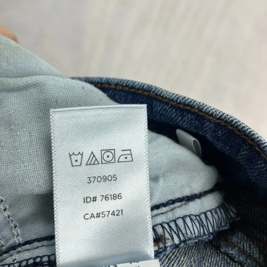 Ann Taylor LOFT Relaxed Skinny Jeans Womens 24P Blue‎ Denim Cotton Blend - Image 8