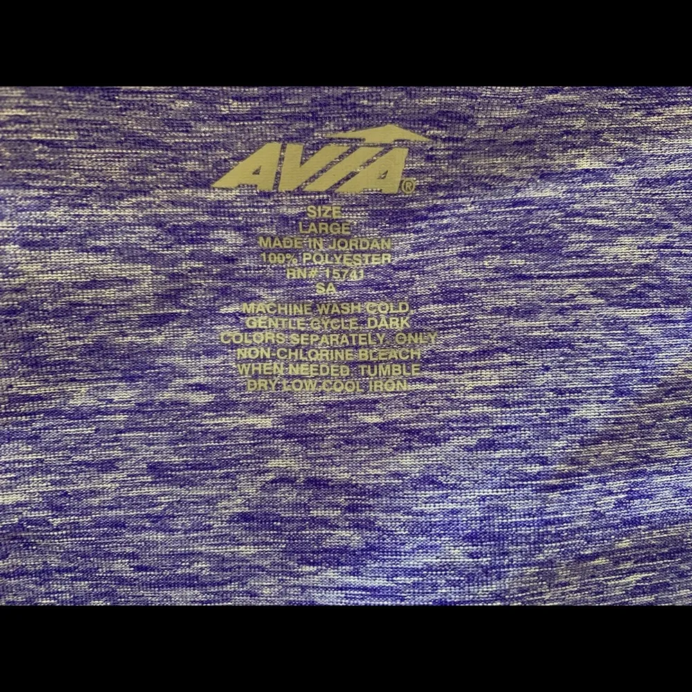 Avia Dri-Fit Purple Shirt - Image 3