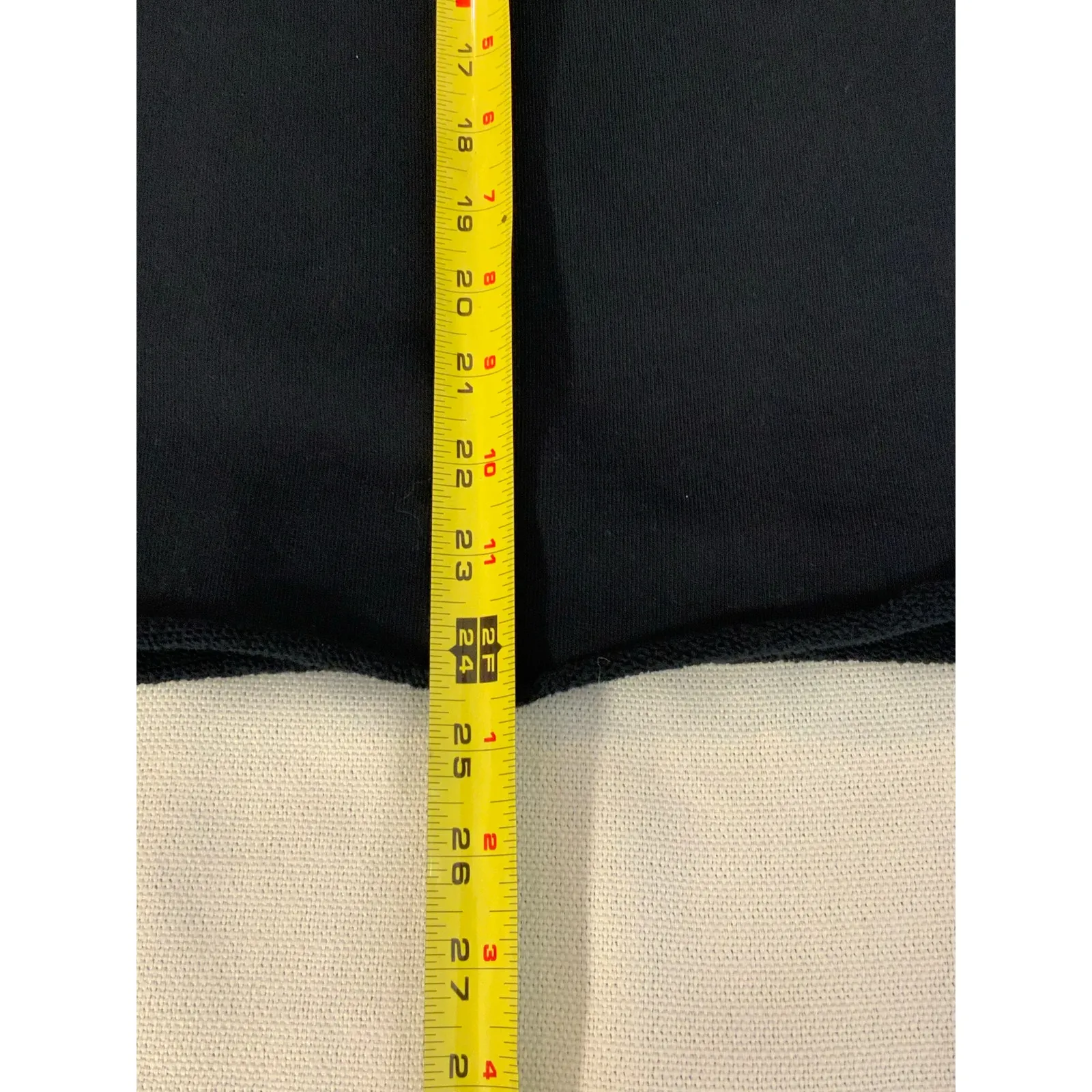 Frank & Eileen OLIVE Original Capelet Black Raw Hem One size top - Image 9