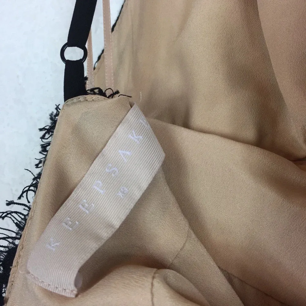 NWT Keepsake The Label Bridges Black Lace Overlay Bodycon Midi Dress XS - Image 6