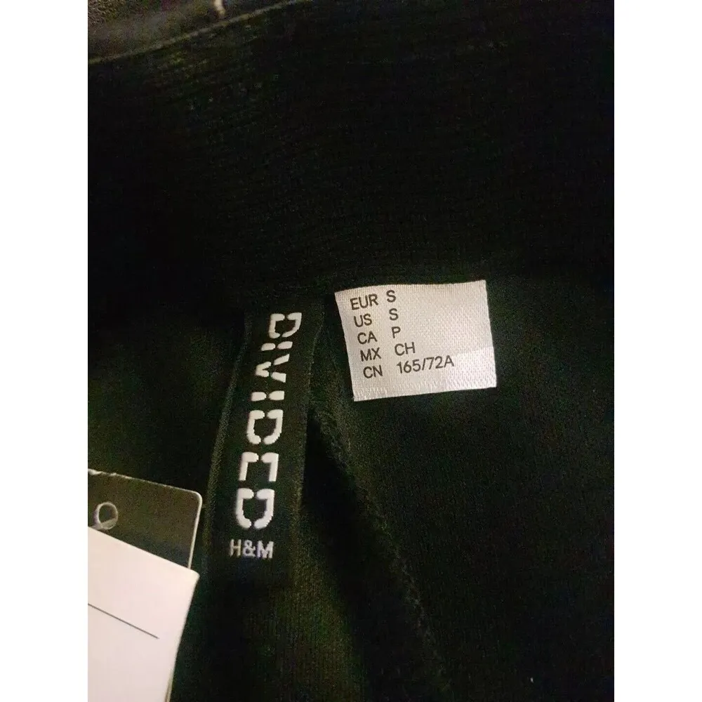 Divided By H&M Pants Size Small Faux Leather High Waist Punkcore Rock Edgy - Image 6