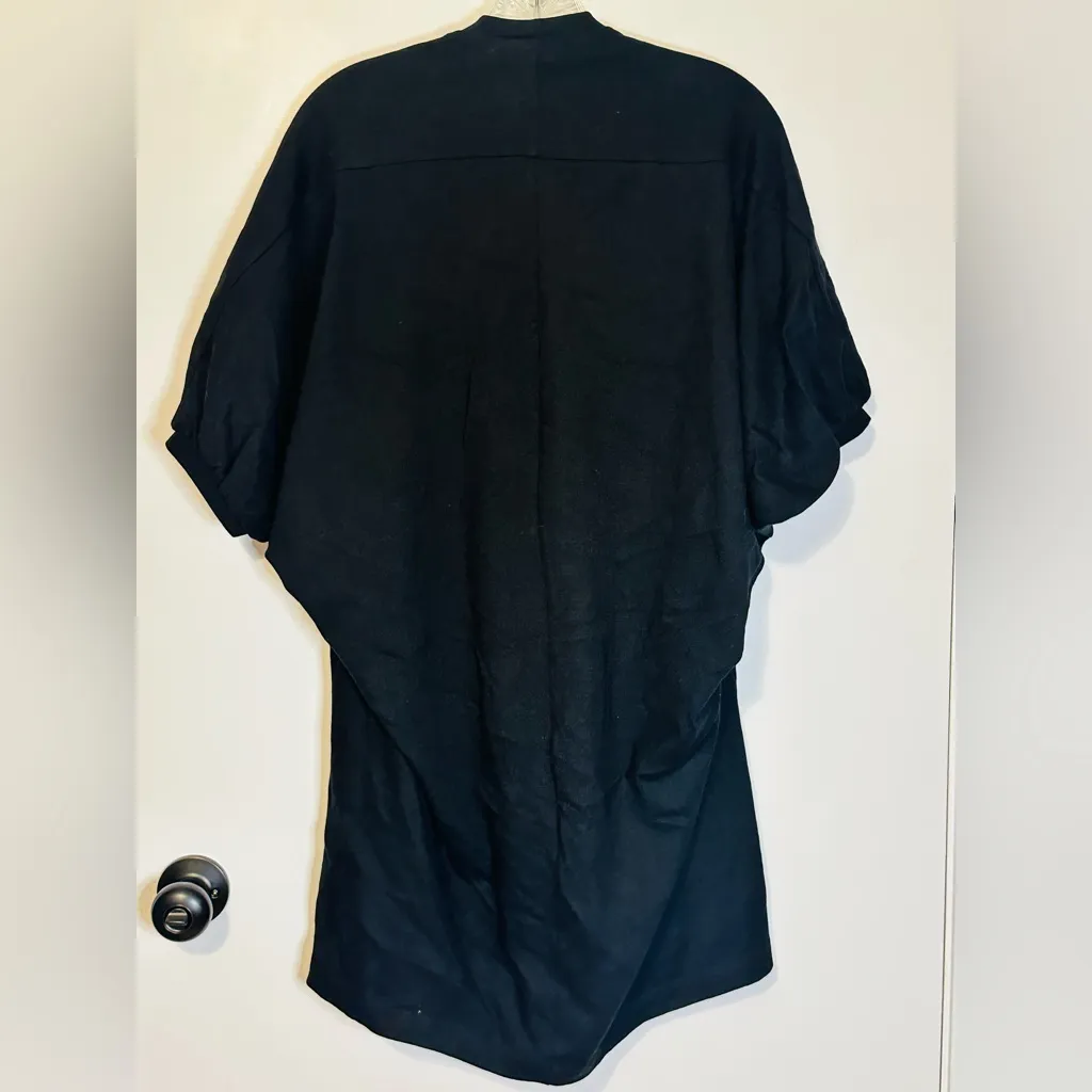 ZARA Dress Join Life Size S Women’s Dress Black Short Sleeve / Long Blouse New‎ - Image 2