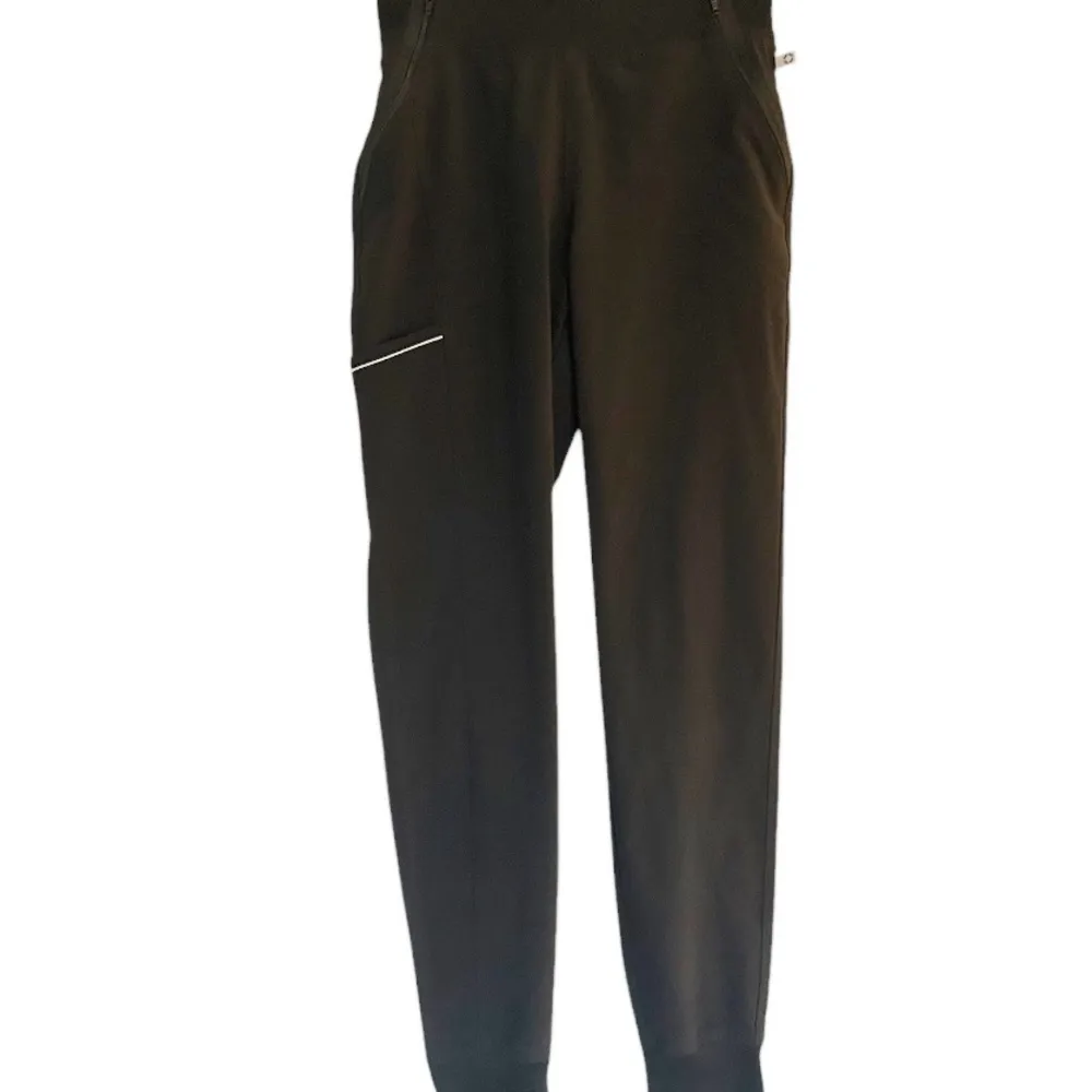 Cherokee Infinity Women's Black Mid Rise Jogger Pants Scrubs Size Small Tall - Image 2