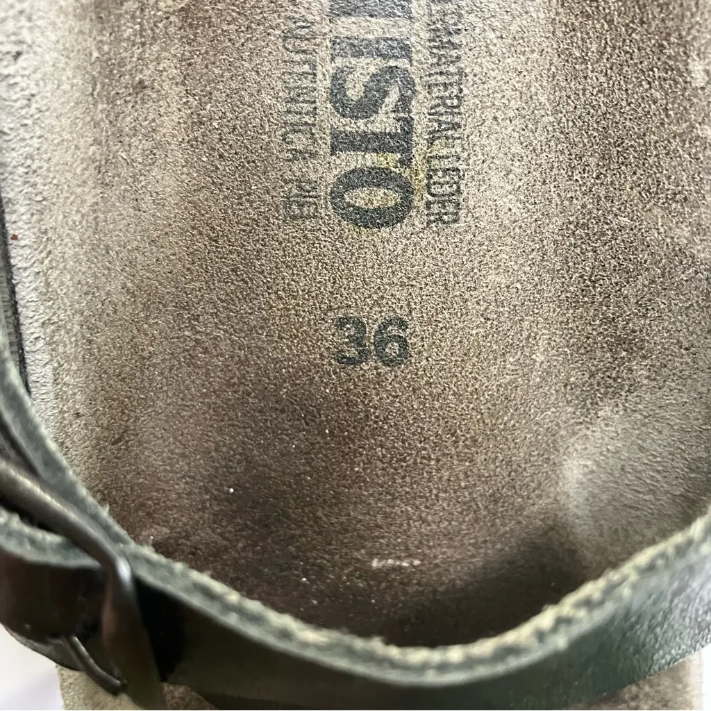 Mephisto‎ Helen black leather sandals women’s size 36 casual basics trendy - Image 9