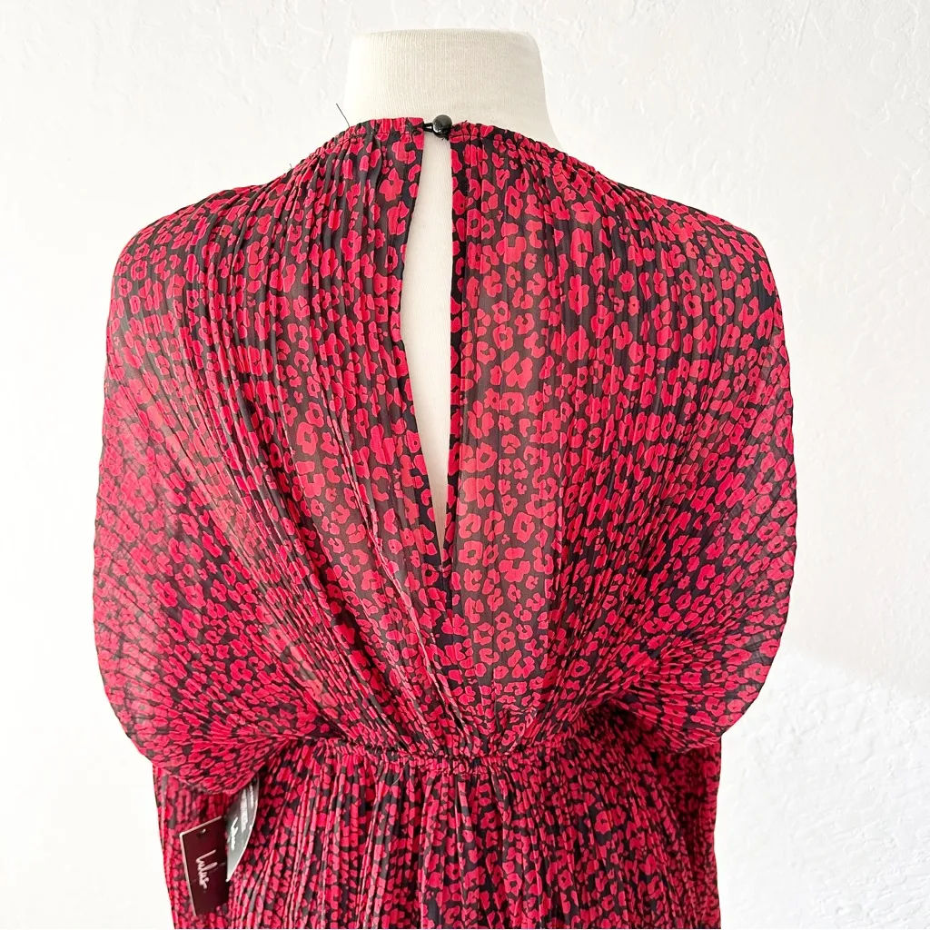 Lulu’s Aly & Jay Camile Leopard Print Romper – Red/Black, Size M, NWT Red Size M - Image 12