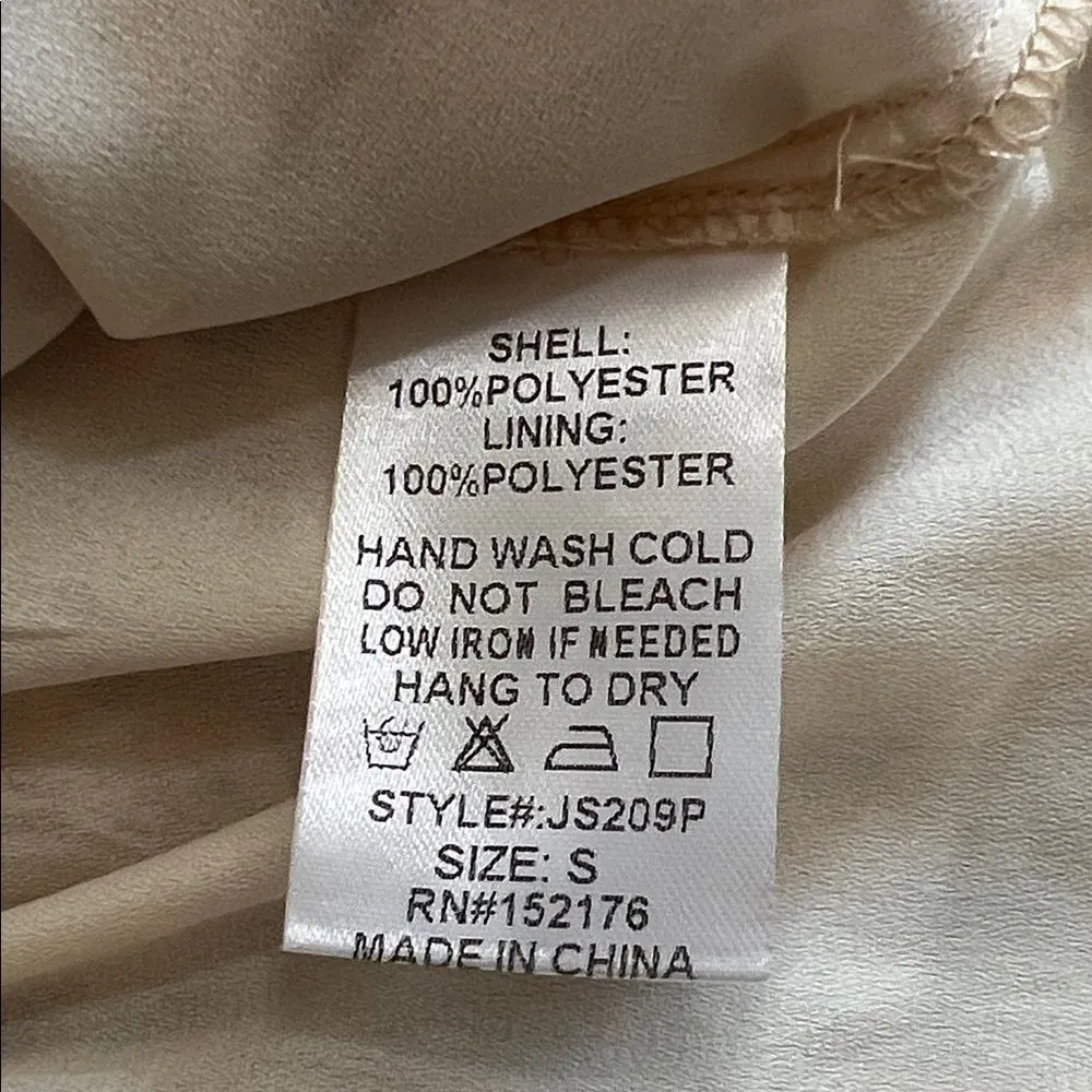 Reset by Jane Sunny Smocking Ruffle Mini Skirt small Green - Image 7