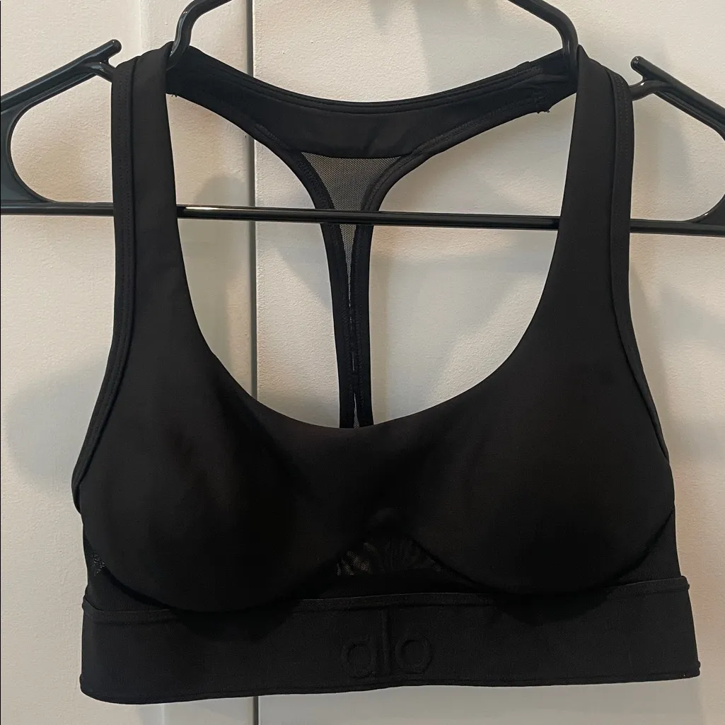 Alo Airlift Rebel Bra in Black size Small - Image 7