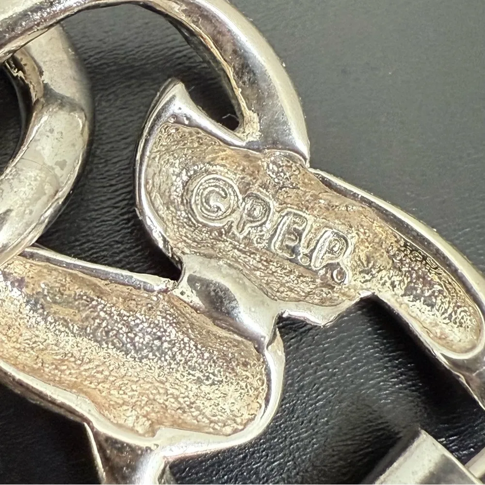 Vintage PEP P.E.P. Signed Silver - Image 15