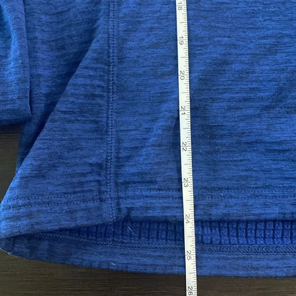 Old Navy  medium active 3/4 zip hoodie blue women’s - Image 7