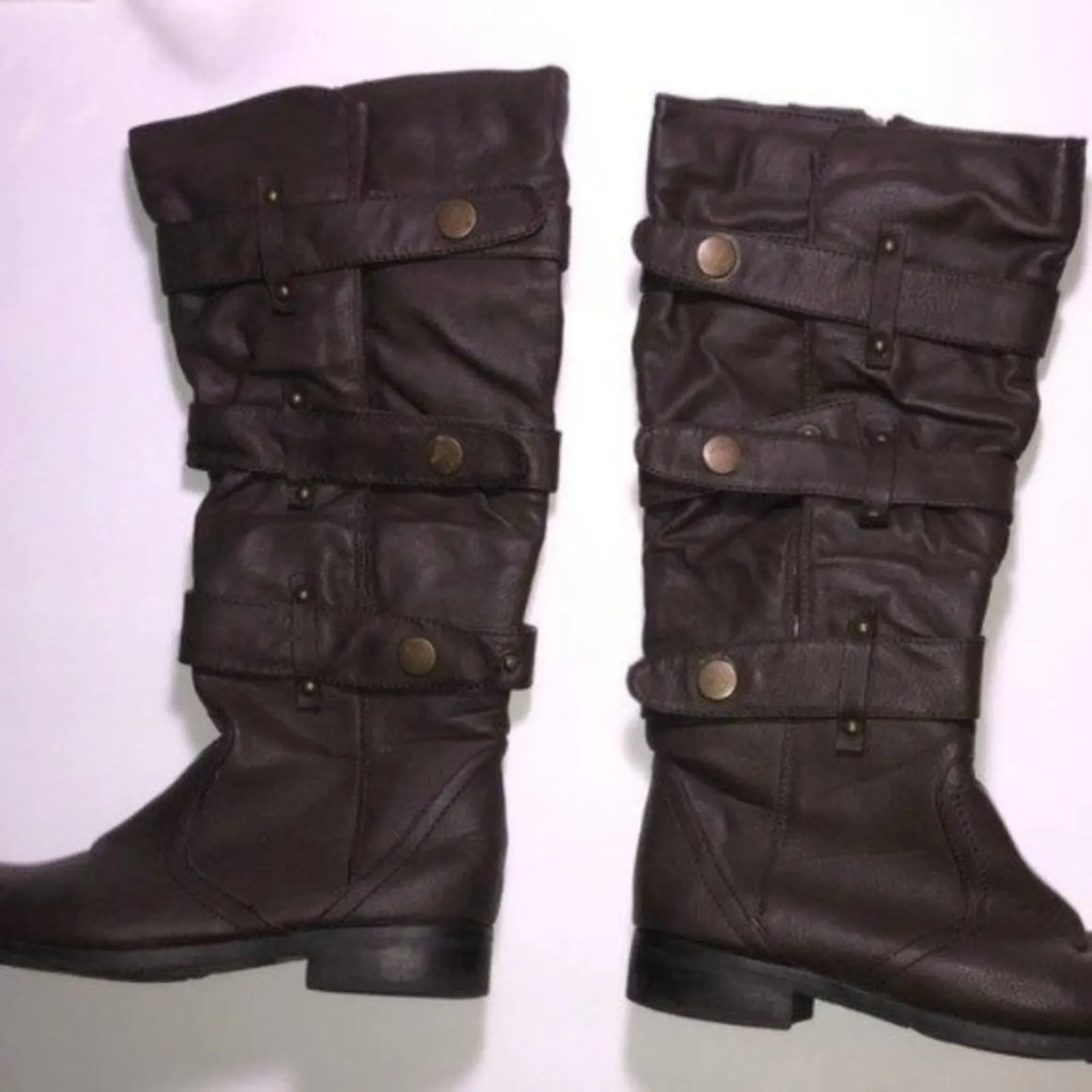 Avenue Women's Dark Brown Wide Calf Boots Size 8 - Image 2