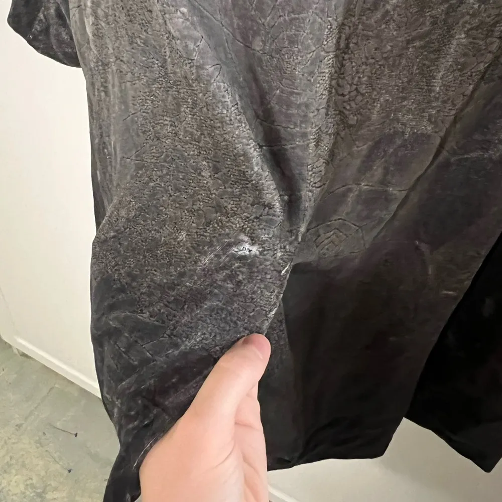 Vintage John Galliano 2006 Trench Coat Gray Size 6 - Image 16