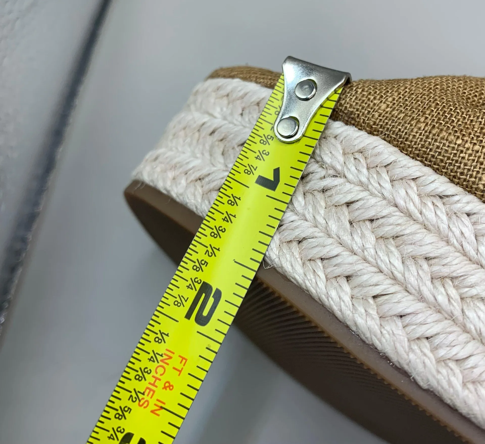 Women Knot Decor Chunky PLatform Ankle Strap Wedge Sandals 9 - Image 12