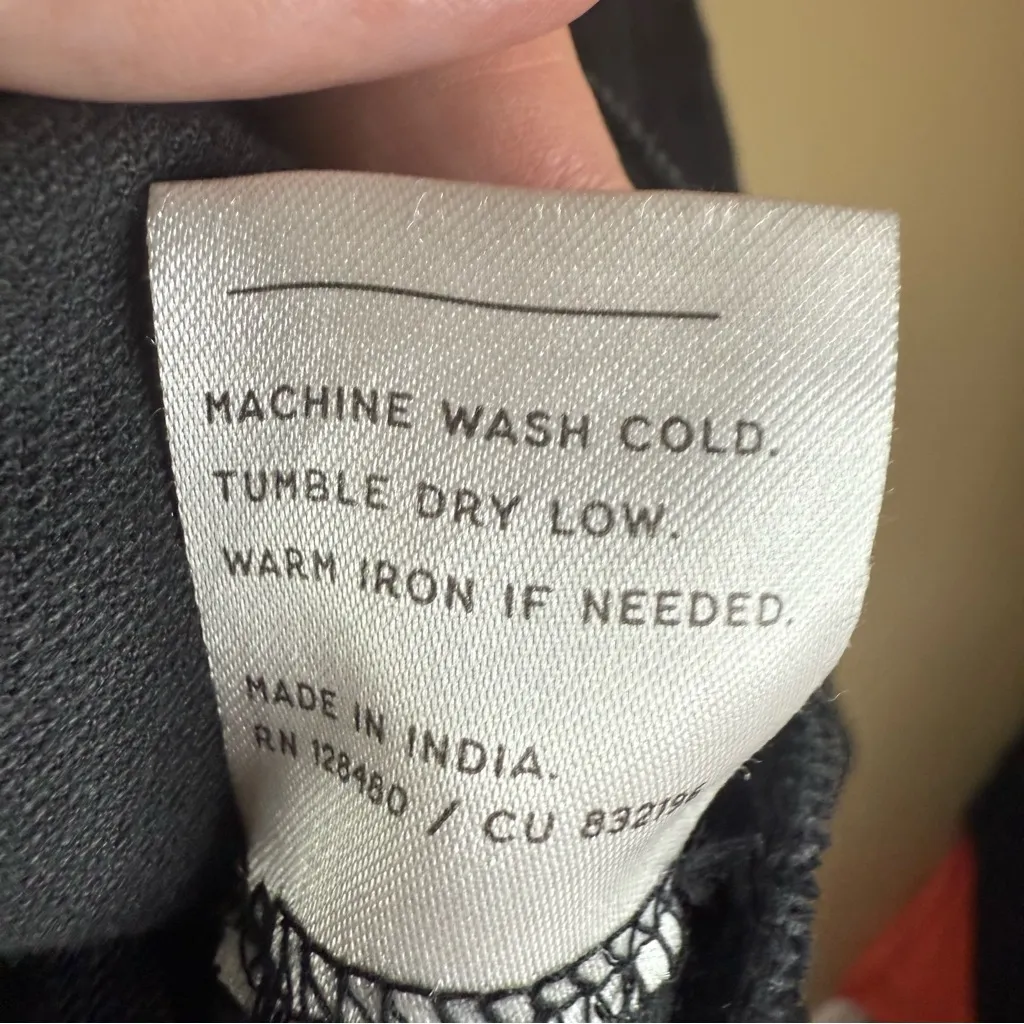 PACT Sustainable Corduroy‎ Bomber Jacket Size Small NWOT Black Streetwear - Image 9