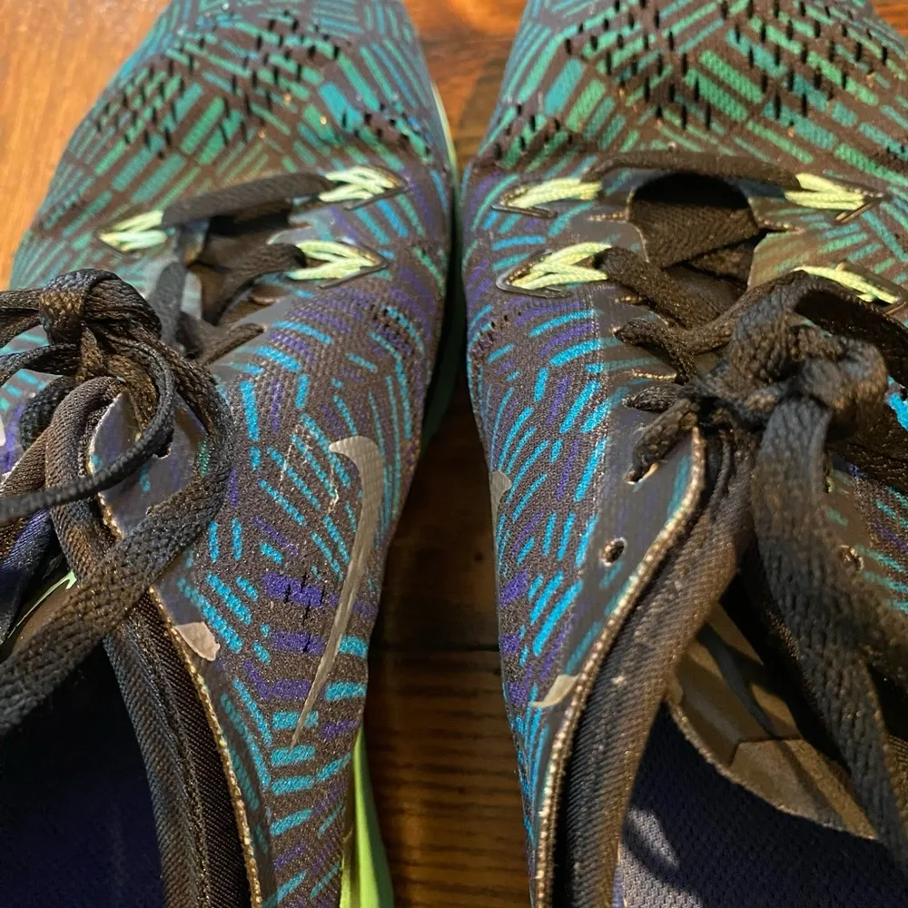 Nike Free 5.0 Womens Size 9 Training Shoes Green Glow 704695-016 - Image 6