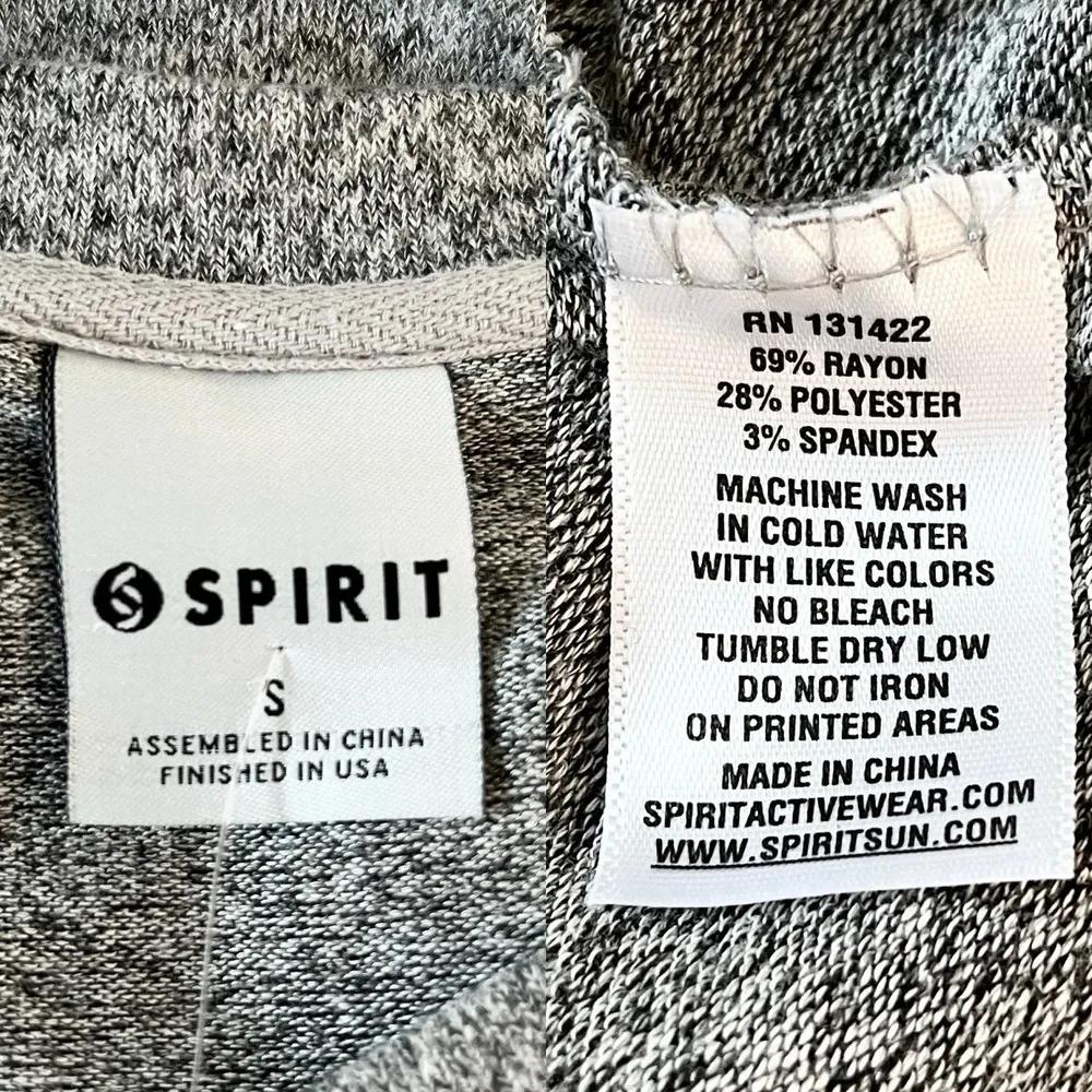 West Virginia University Womens Top Sweater Brushed Gray Pullover S New - Image 7