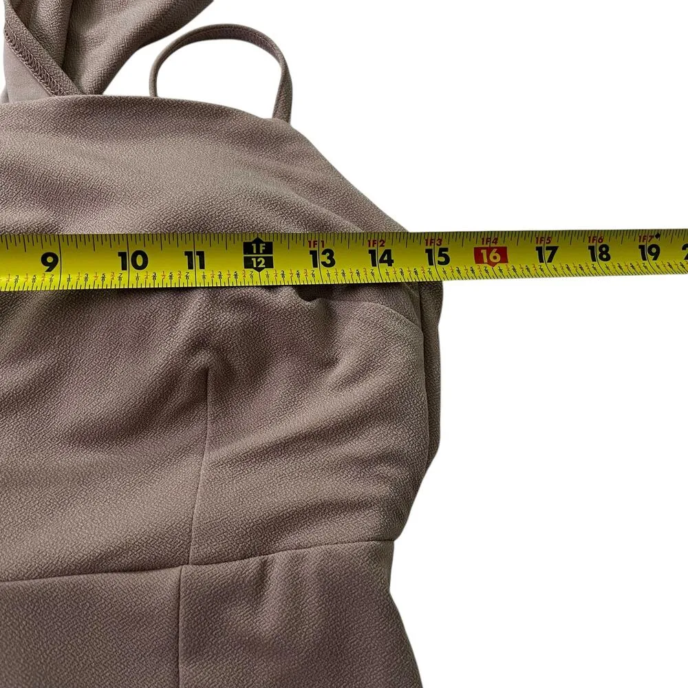 Birdy Grey Rose Mauve Party Bridesmaid Long Dress Women Size Medium | 34-2 - Image 8