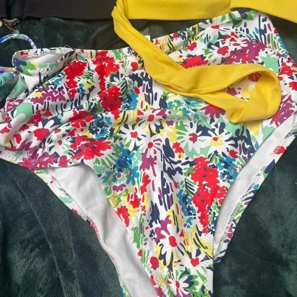 Victoria's Secret Swim Suit Lot Cupshe Bikini Top & Bottom‎ Size Small GUC #200 - Image 5
