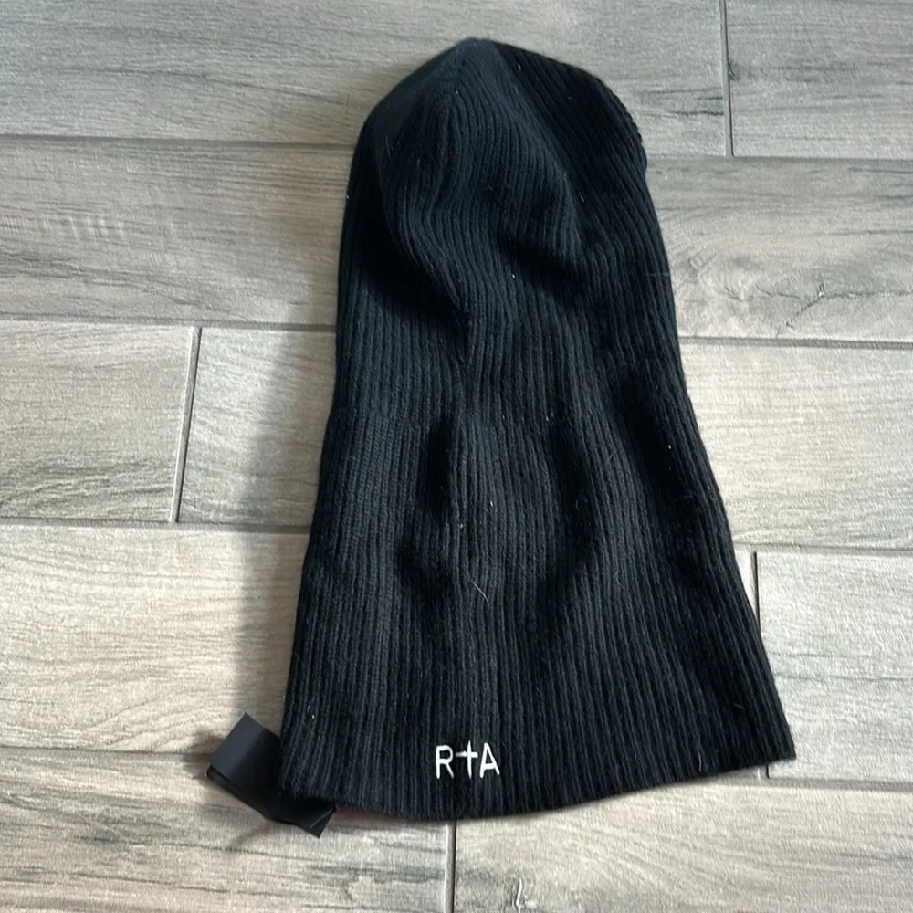RtA scarf hoodie Black - Image 5