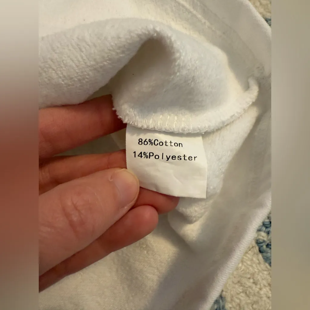 QUEEN OF SPARKLES Icon Flutter Top Sequin Size Small White - Image 3