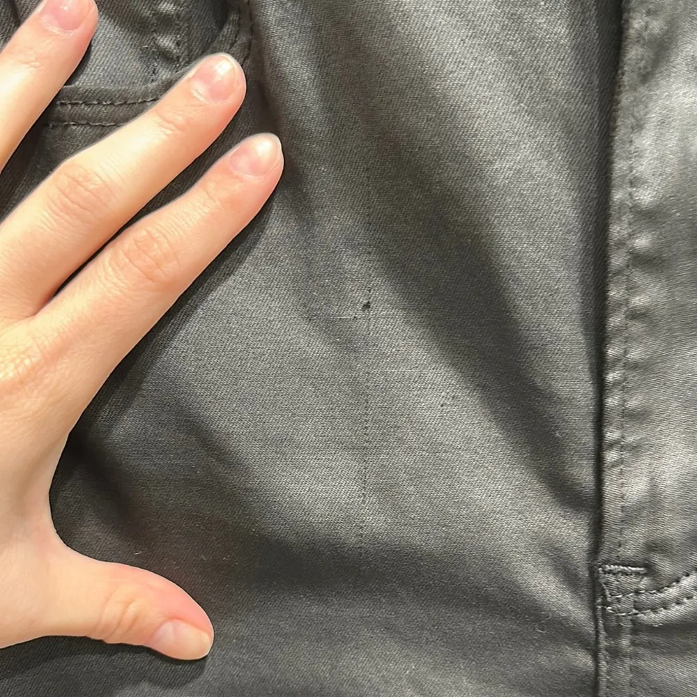 Abercrombie & Fitch 90s Ultra Slim Straight Coated Denim w/slit - Image 5