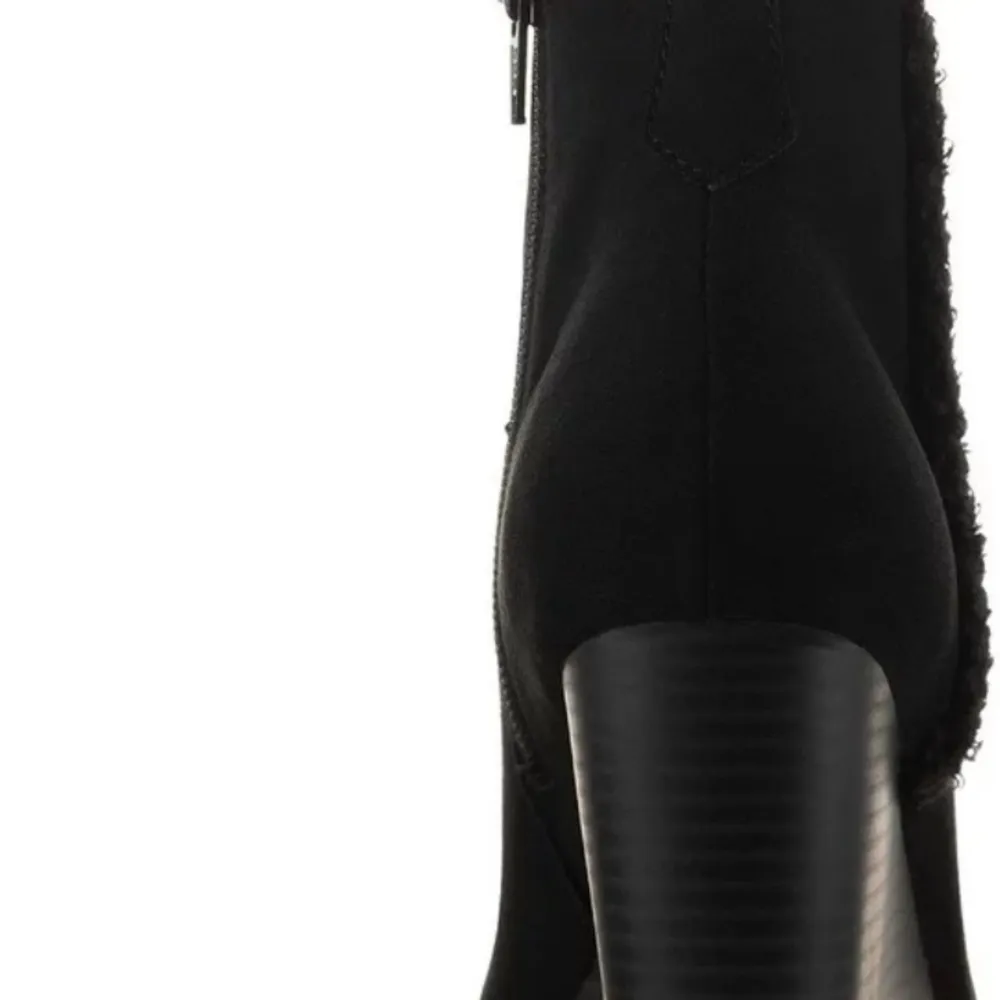 Sun + Stone NIB Camille’s Wedge Booties SIZE 11 Black - Image 4