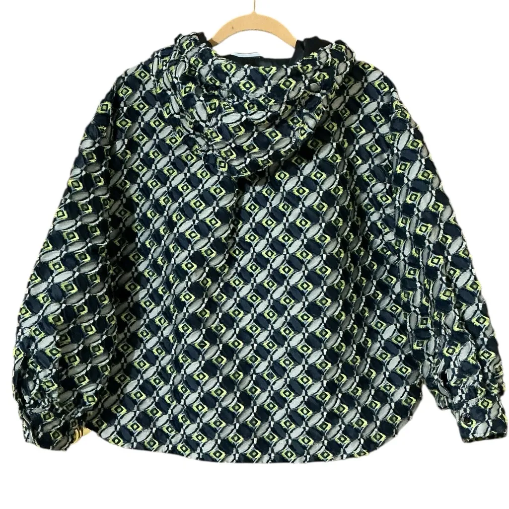 BOGNER Anissa Jacket XS 22.5” p2p Peacock Multi $990 Retail NWOT Green - Image 11