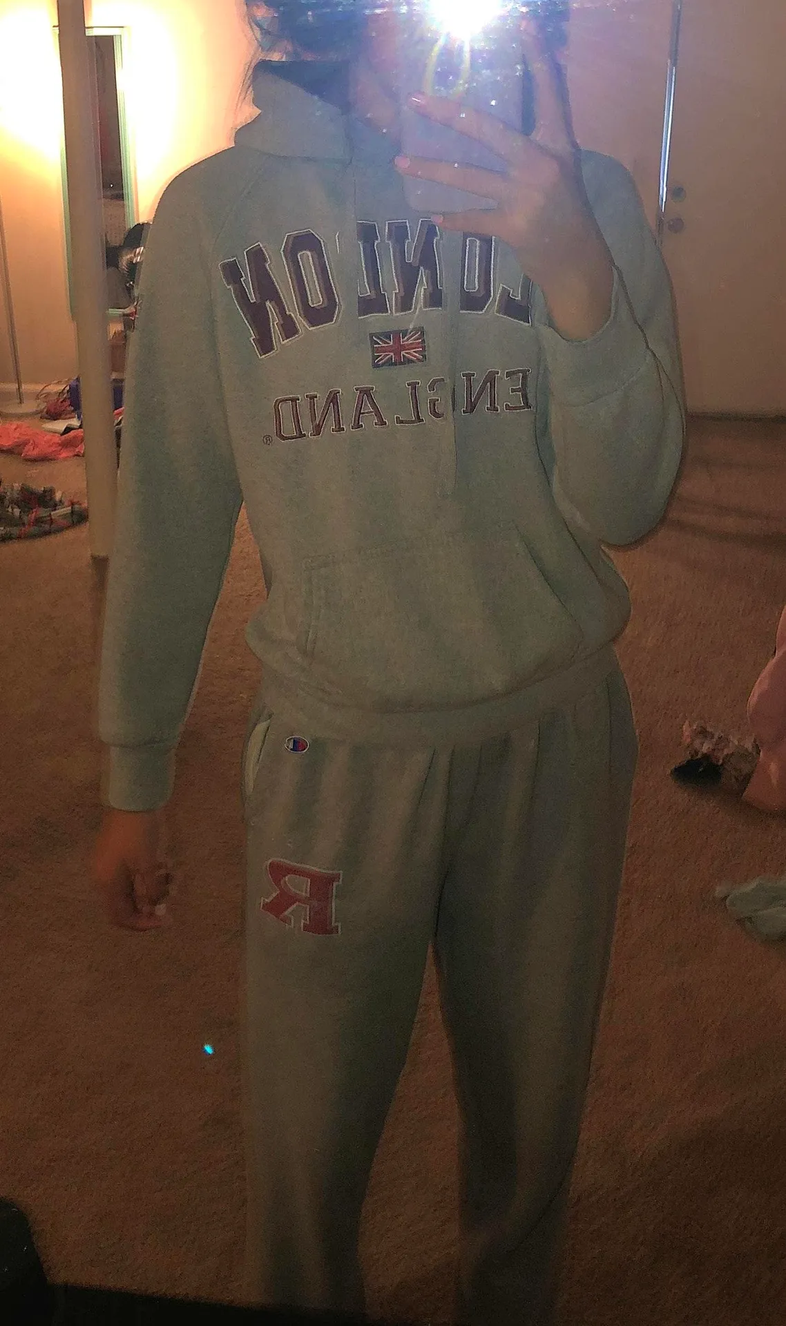 London hoodie Gray - Image 3