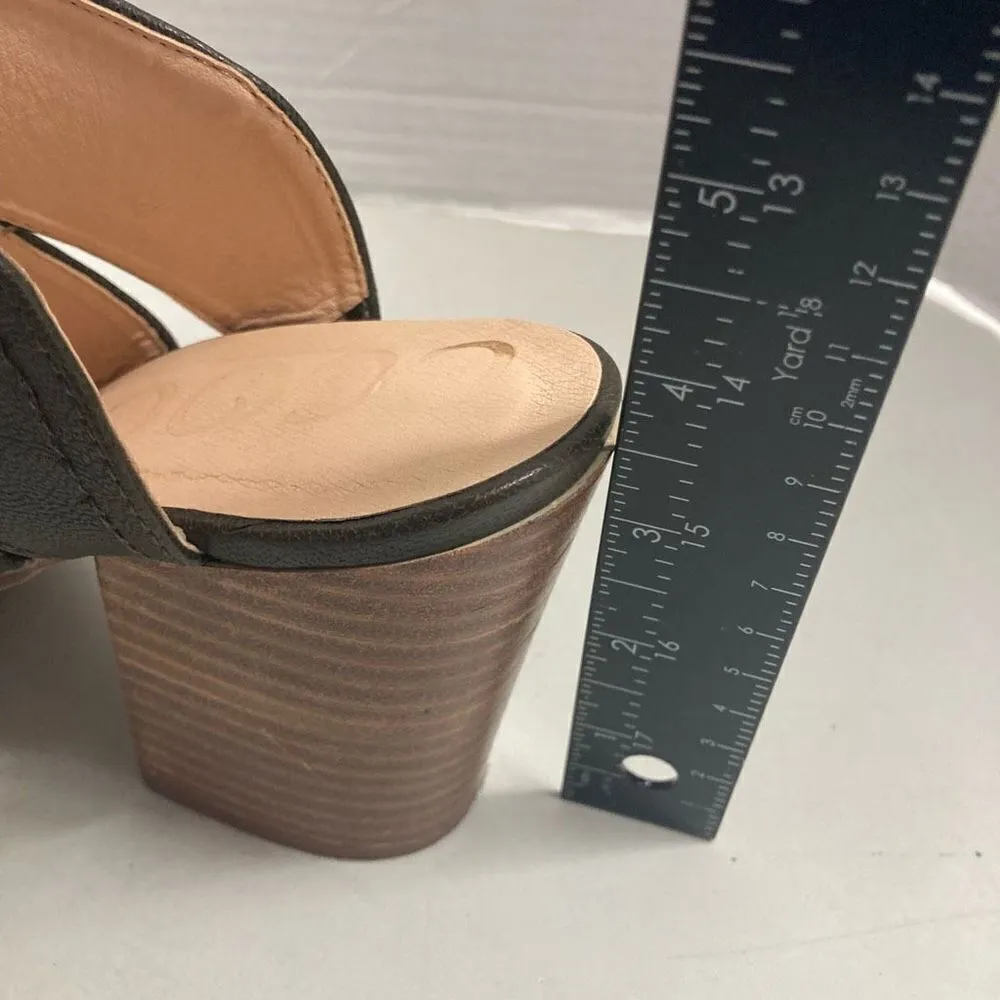 COOCCI Faith Wedge Heels Size 8 Brown‎ Brown - Image 6