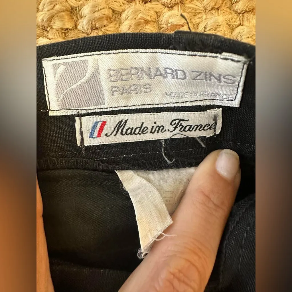 Bernard Zins Sand black organic Linen high - Image 7