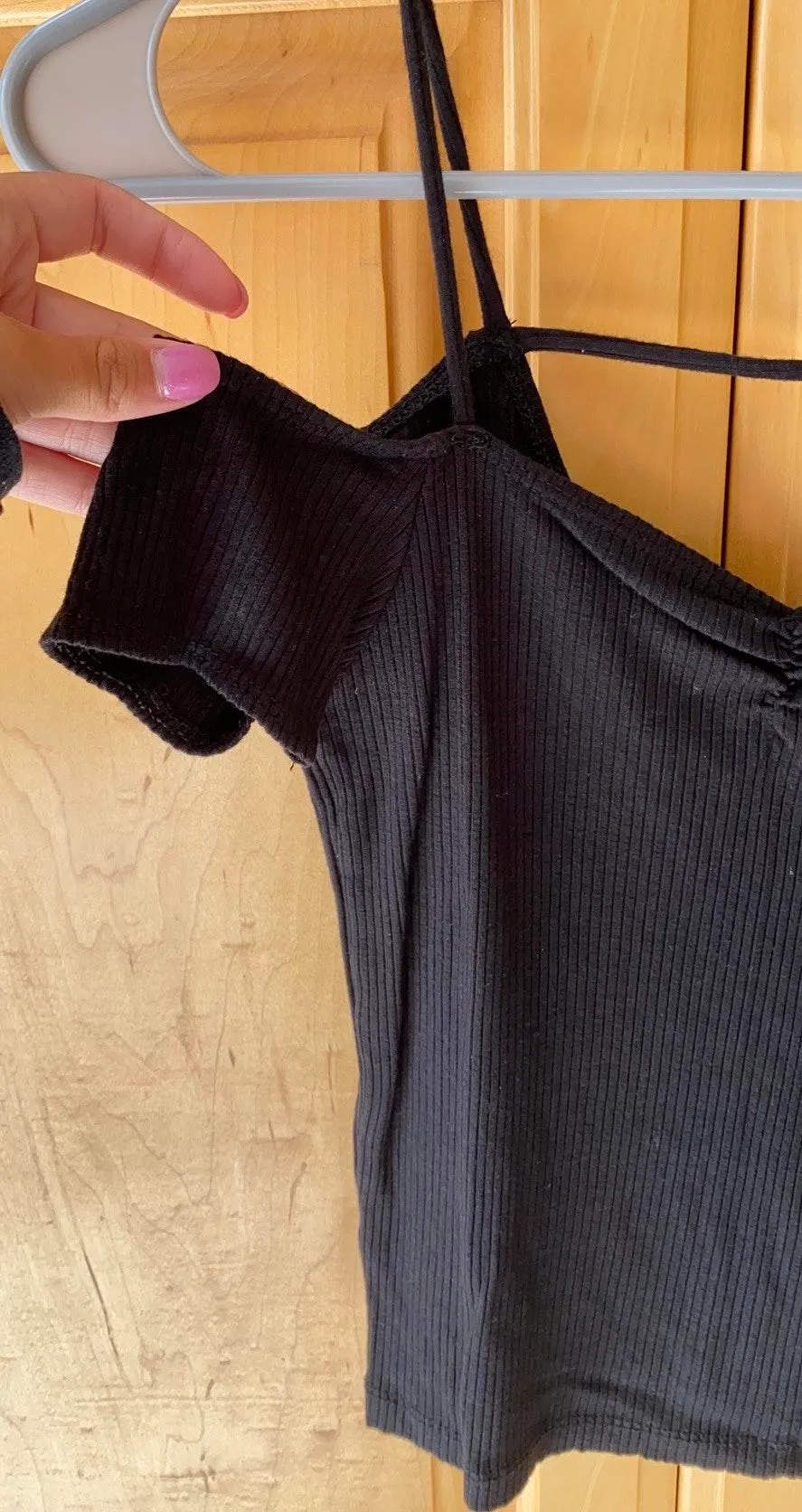 American Eagle Black Essentials Tank - Image 5