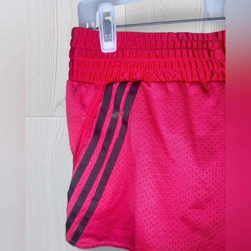 ADIDAS Women’s Hot Pink Athletic Shorts - Image 5