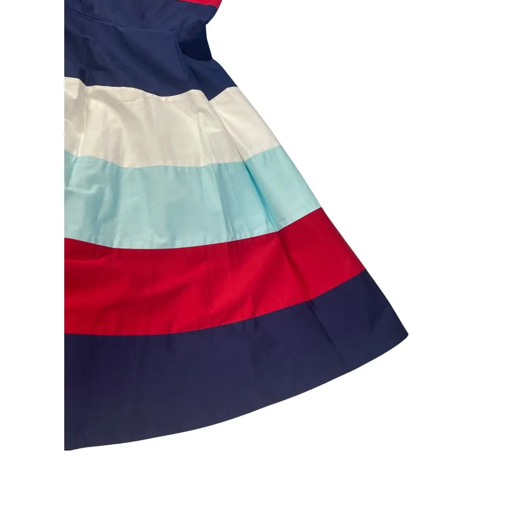 Kate Spade Womens Sleeveless Colorblock Maxi Dress Size 2 SKU 9207 - Image 5