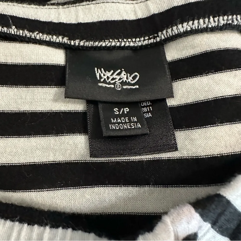 Mossimo Supply Co. Black and White Asymmetrical Maxi Skirt - Image 3