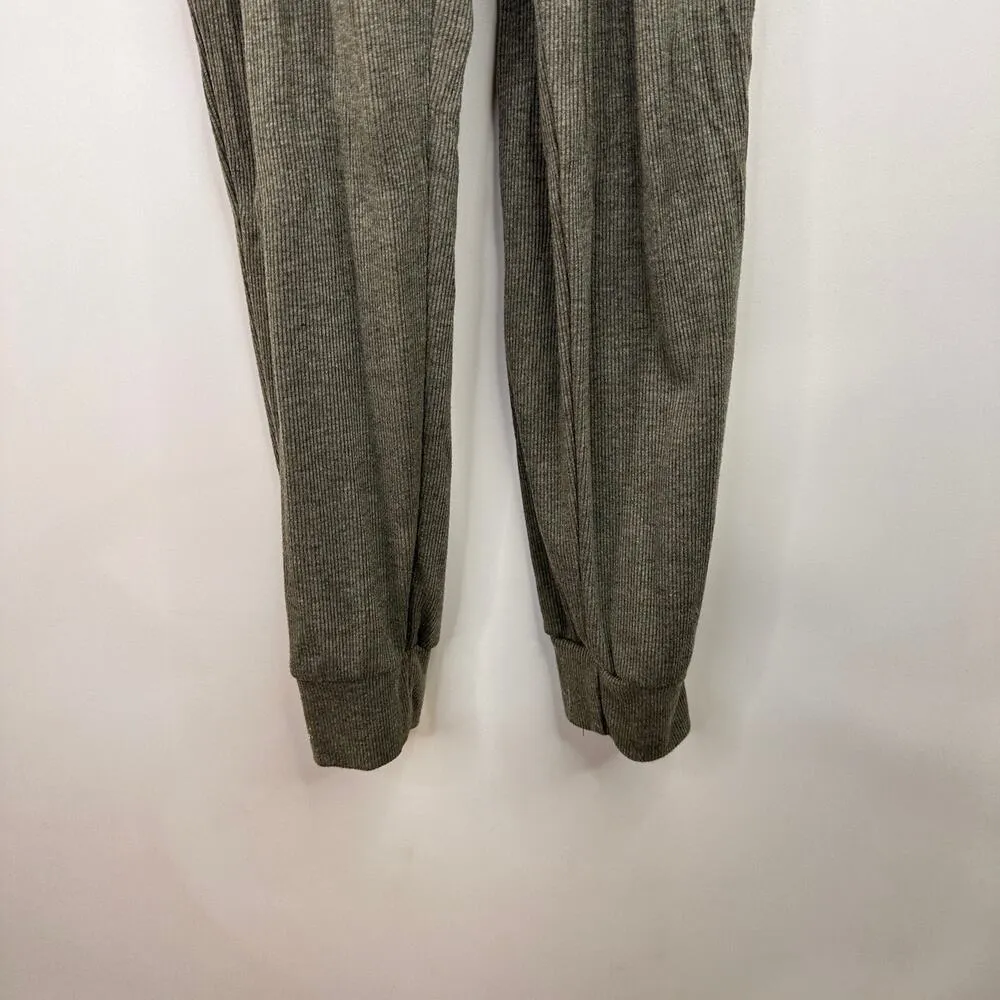 LBLC The Label Samantha Knit Ribbed Romper Jumpsuit Joggers Size XS - Image 5