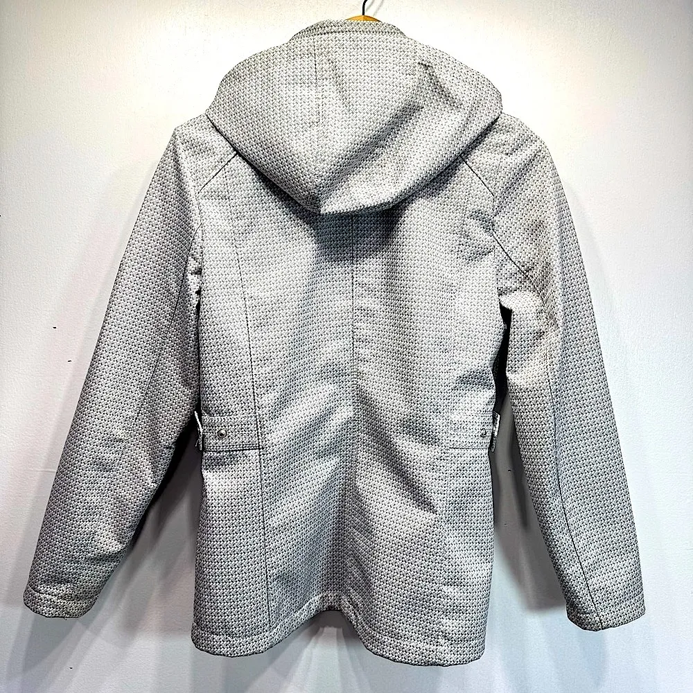 ZeroXposur Britney Jacket Gray & White  Softshell Jacket With Zipper Pockets S - Image 11