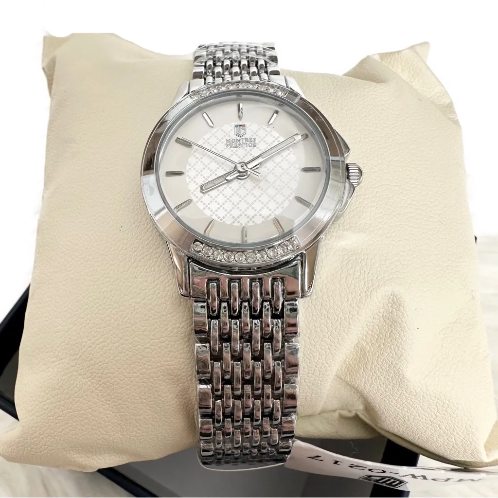 New Montres Prestige X Invicta Women's Watch 27mm, Steel, White Dial (MPW - Image 2