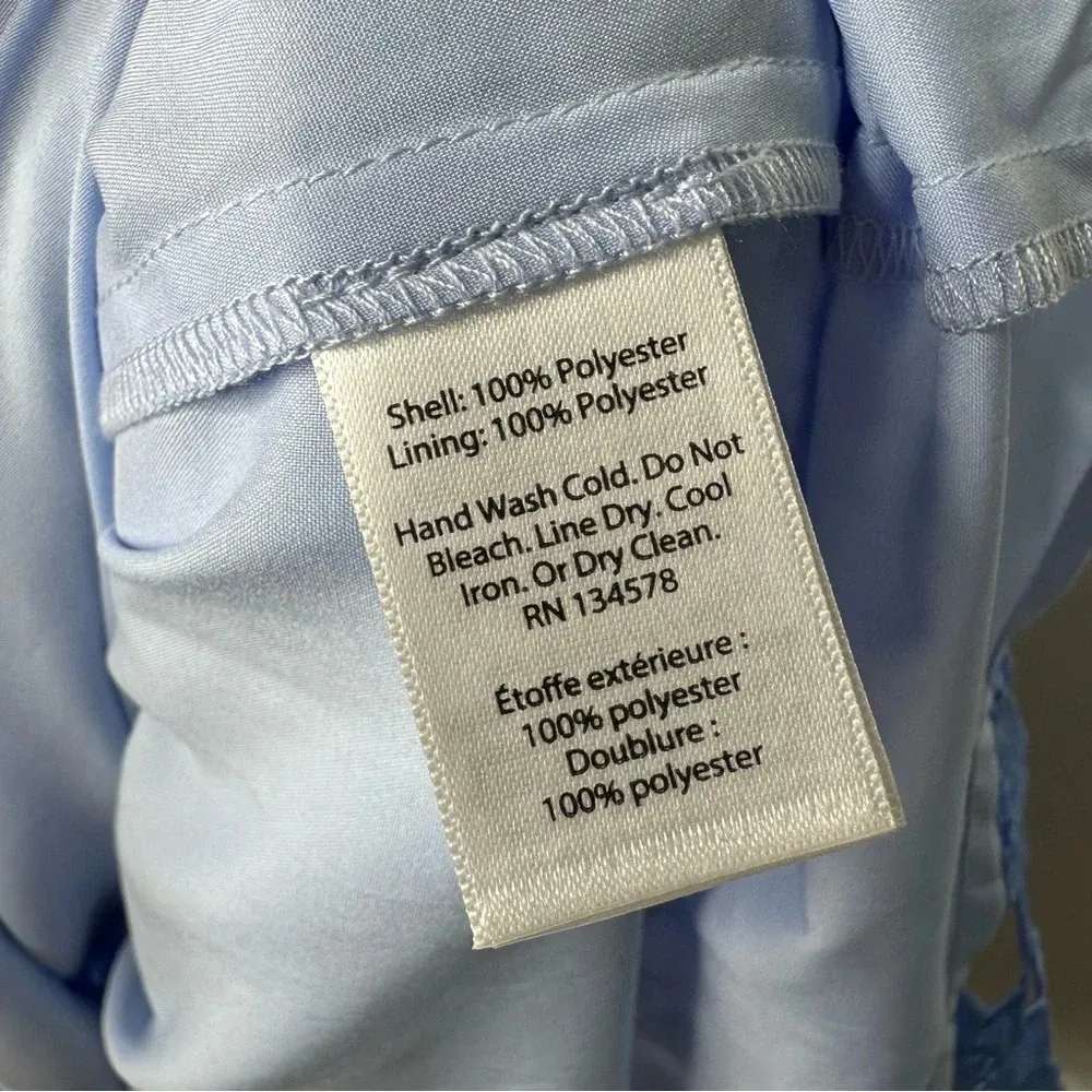 Vineyard Vines Periwinkle 144th Kentucky Derby Lace Dress Size 2 - Image 12