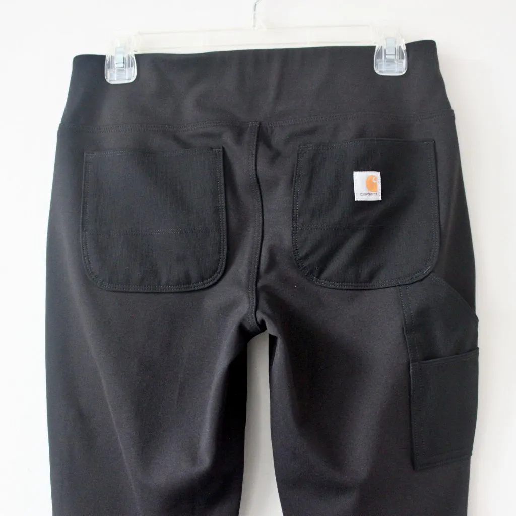 Carhartt Black Carhartt Force® Midweight Mid-Rise Pocket Fitted Legging Small - Image 6
