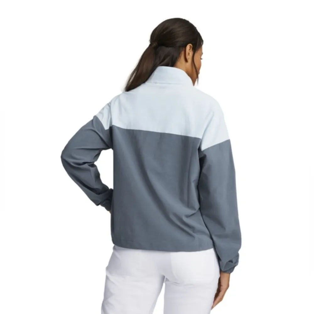 Puma- Lightweight color block‎ quarter zip pull over Size M - Image 4