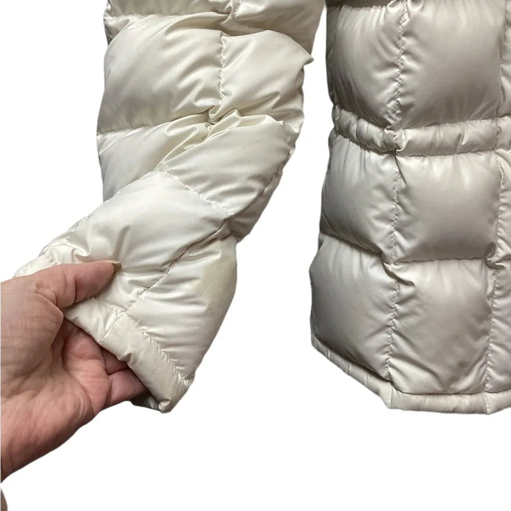 Lauren Ralph Lauren down puffer jacket. Off white. Size Large - Image 11