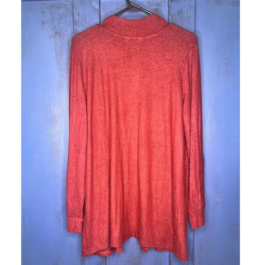 Market & Spruce LARGE Camila Brushed Knit Sleeve Detail Cardigan - Stitch Fix - Image 8