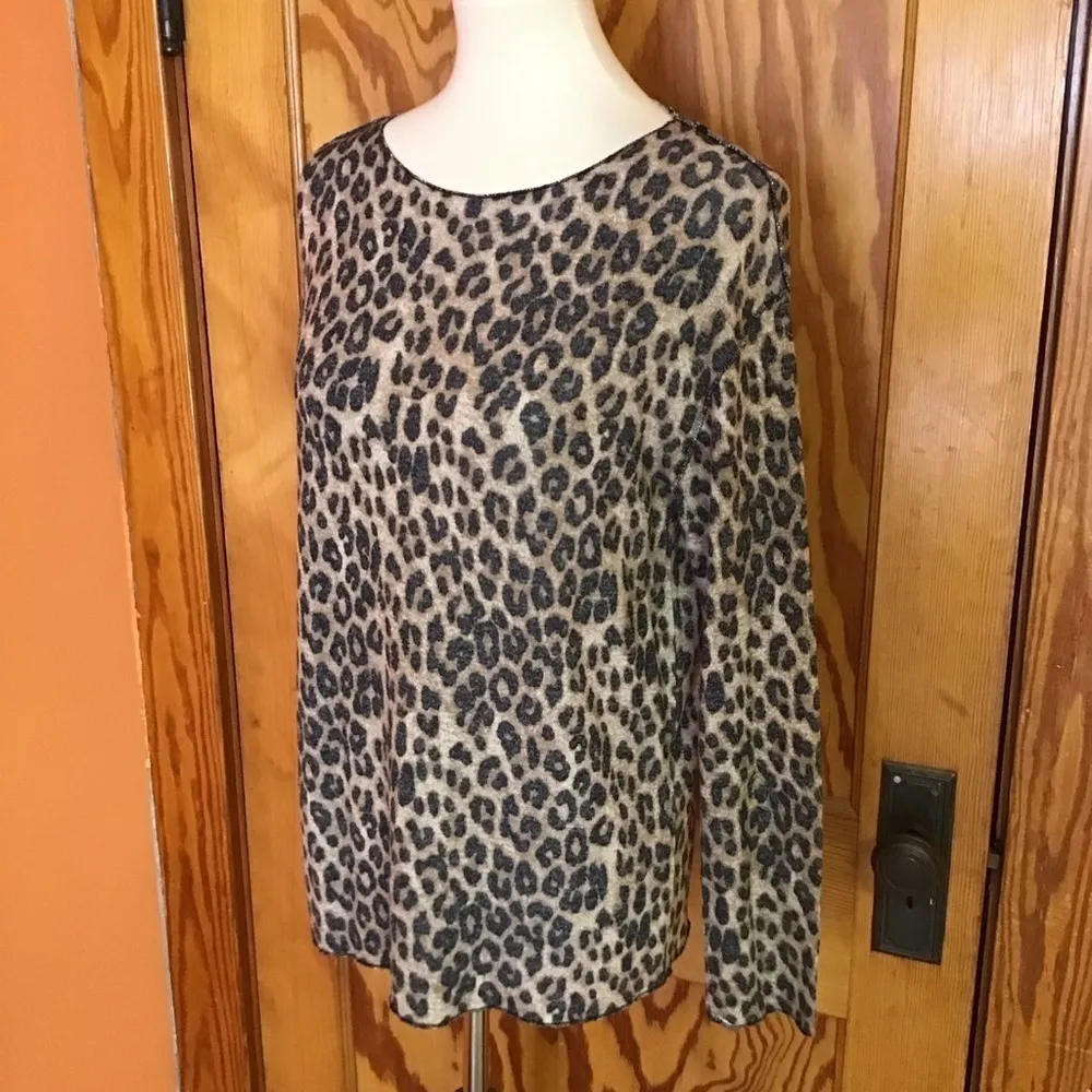 3 for 20 $ bundle Slouchy leopard Zara sweater - Image 5