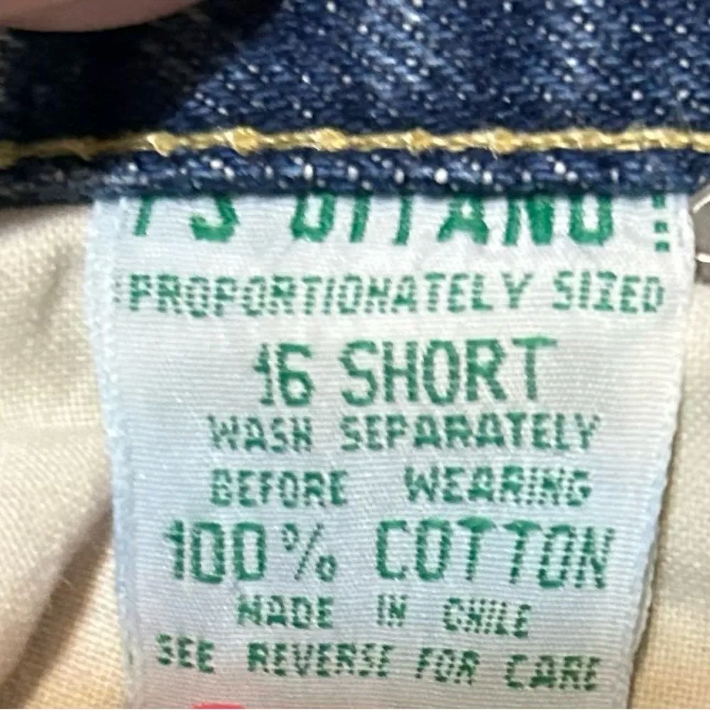 VTG 80'S PS GITANO LIGHT ACID WASH HIGH WAISTED MOM JEANS MADE IN USA size 16 Blue - Image 4